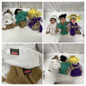 Melissa & Doug Colorful Puppet Set